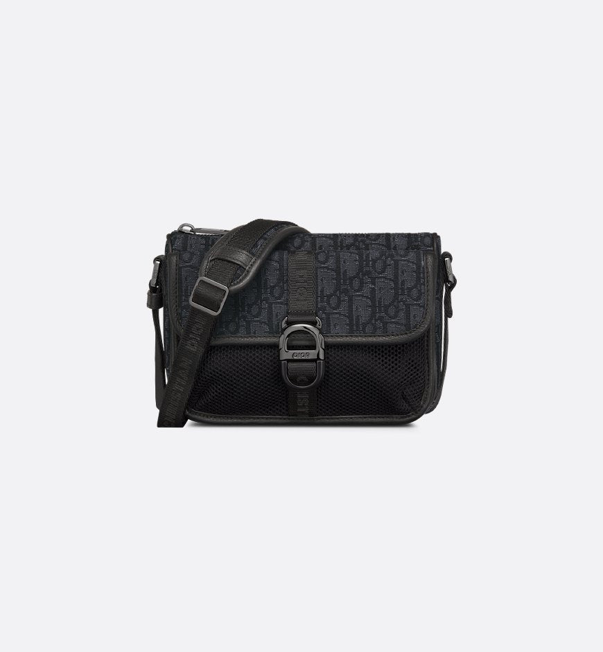 Mini sac bandoulière Dior 8 Noir