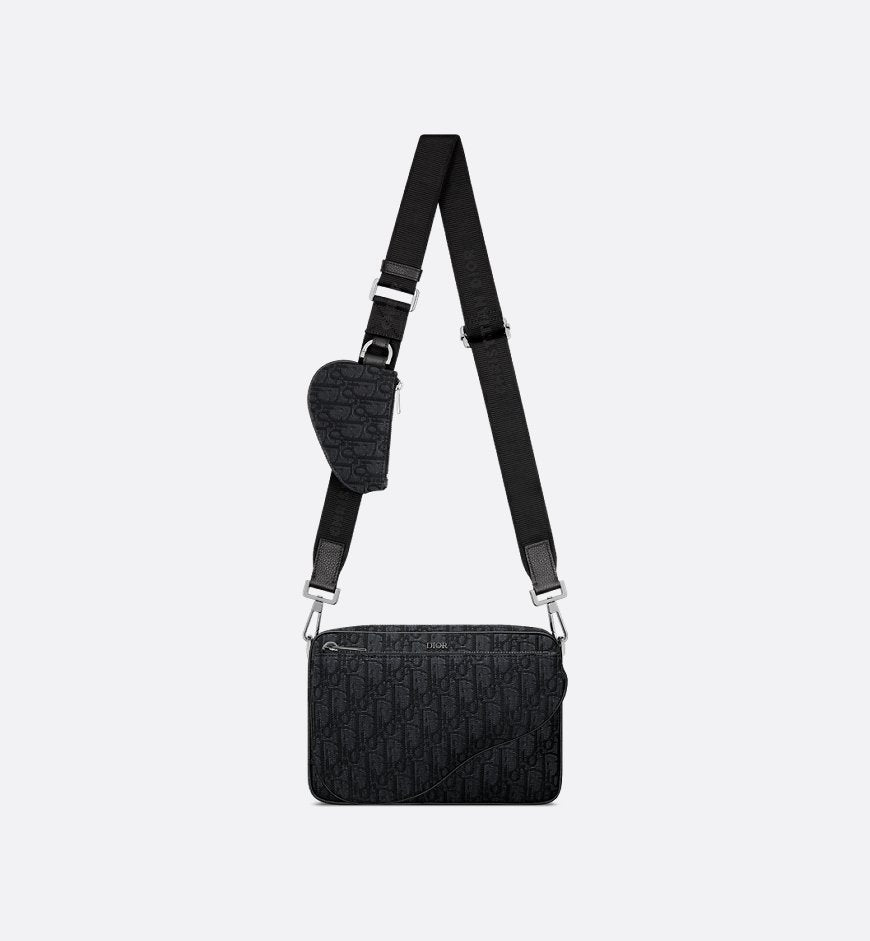 Triple Pouch Saddle Noir