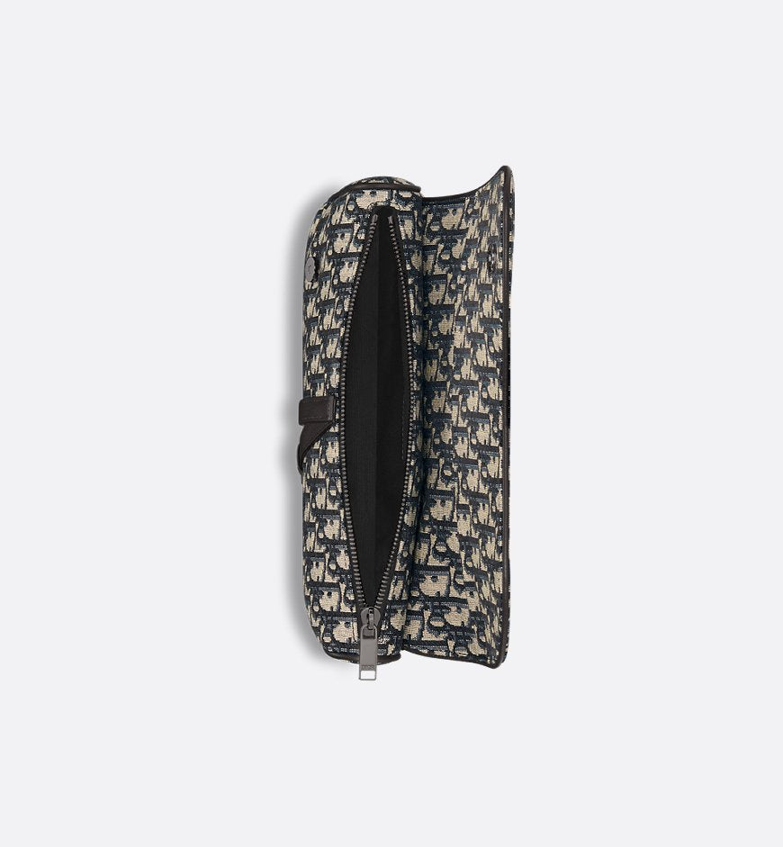 Sac Saddle Noir et Beige