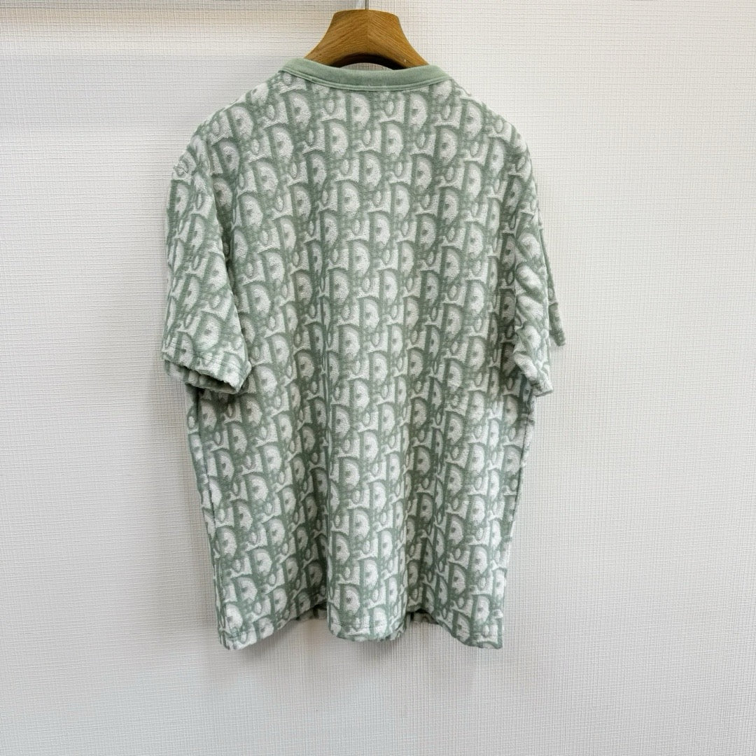 T-shirt cd Oblique, coupe relax vert