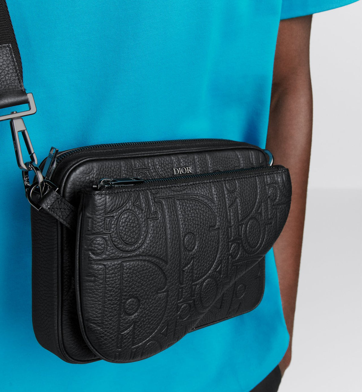 Triple Pouch Saddle