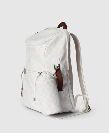 Sac à dos avec détail bande Web grand format