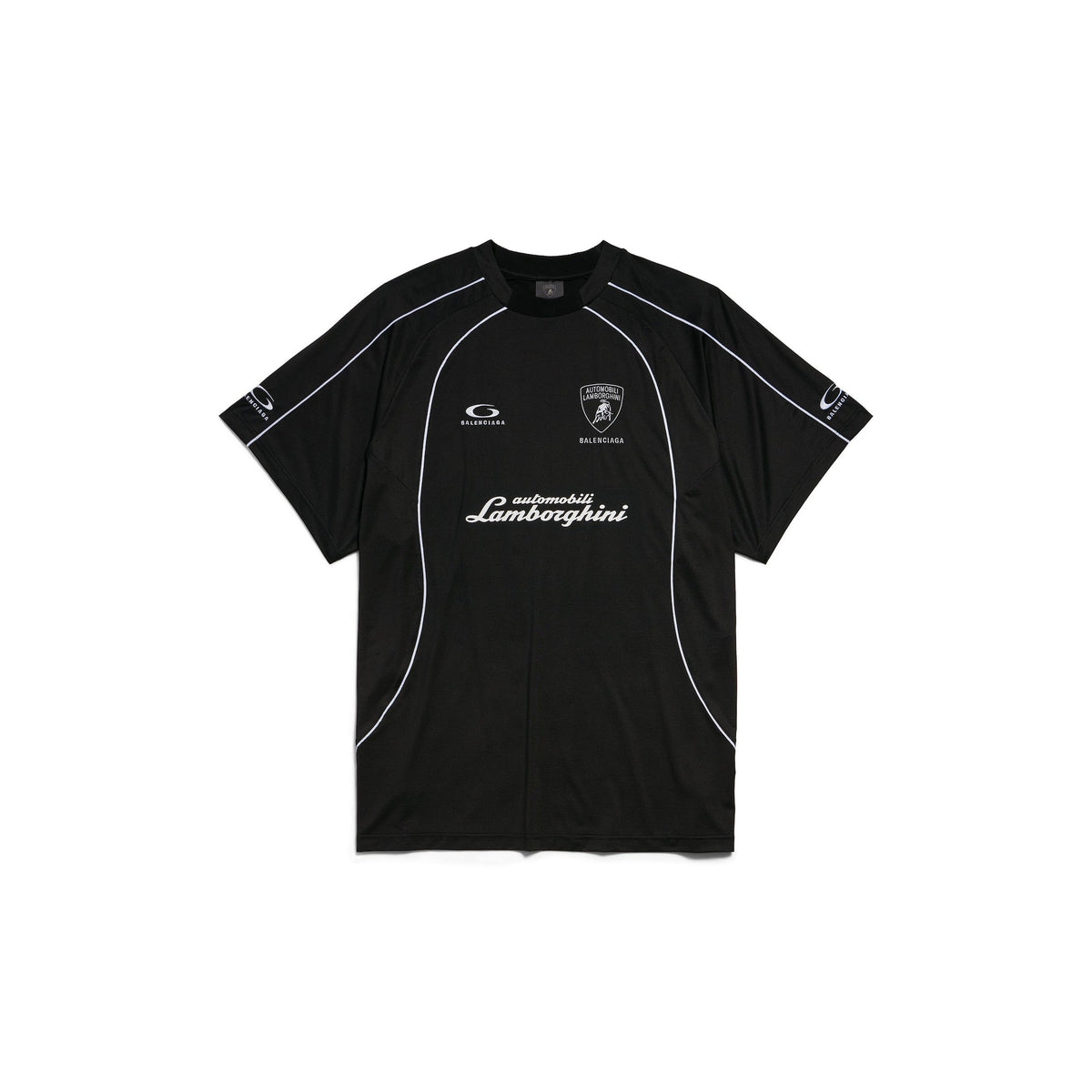 T-SHIRT SOCCER BALENCIAGA I AUTOMOBILI LAMBORGHINI OVERSIZE