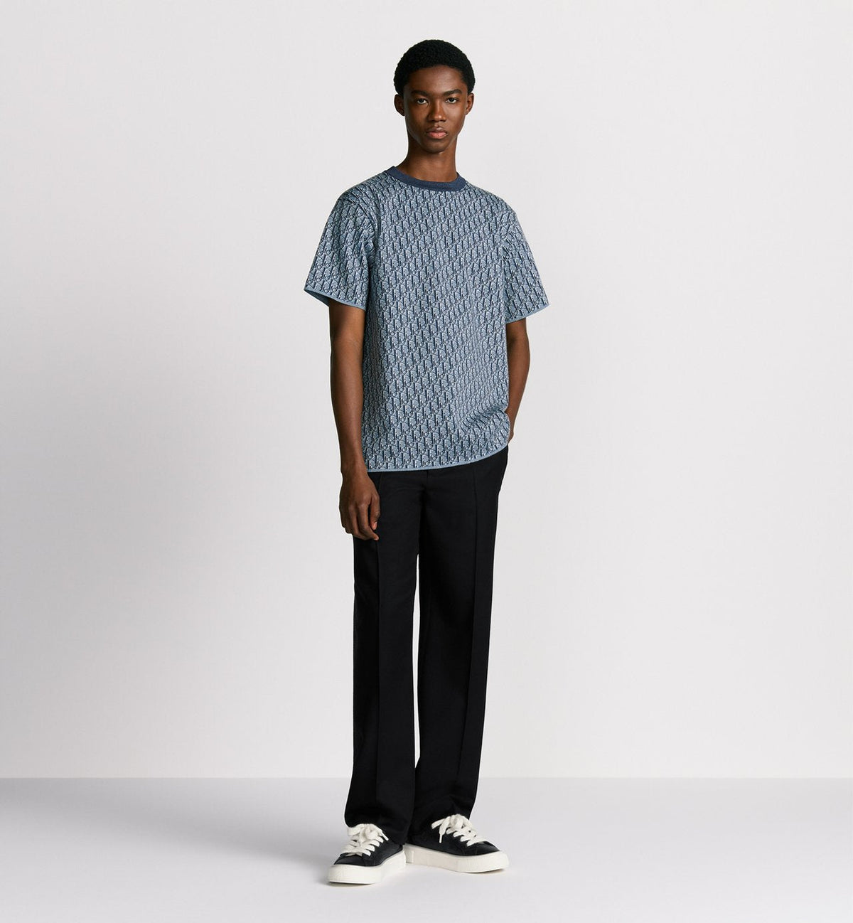 T-shirt Dior Oblique, coupe relax
Jacquard