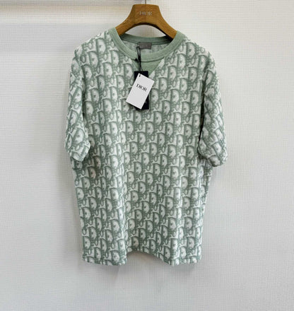 T-shirt cd Oblique, coupe relax vert