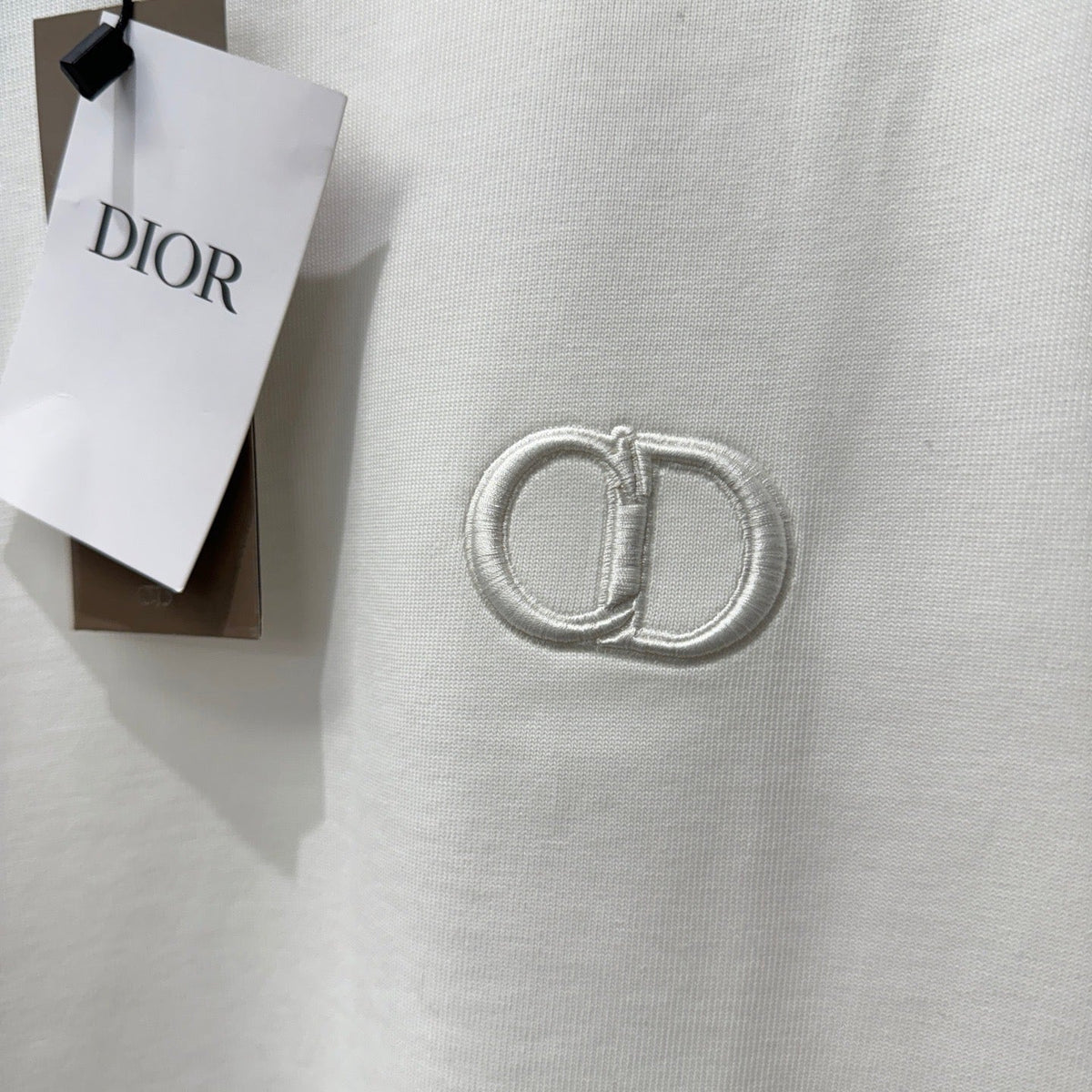 T-shirt CD Icon, coupe relax blanc