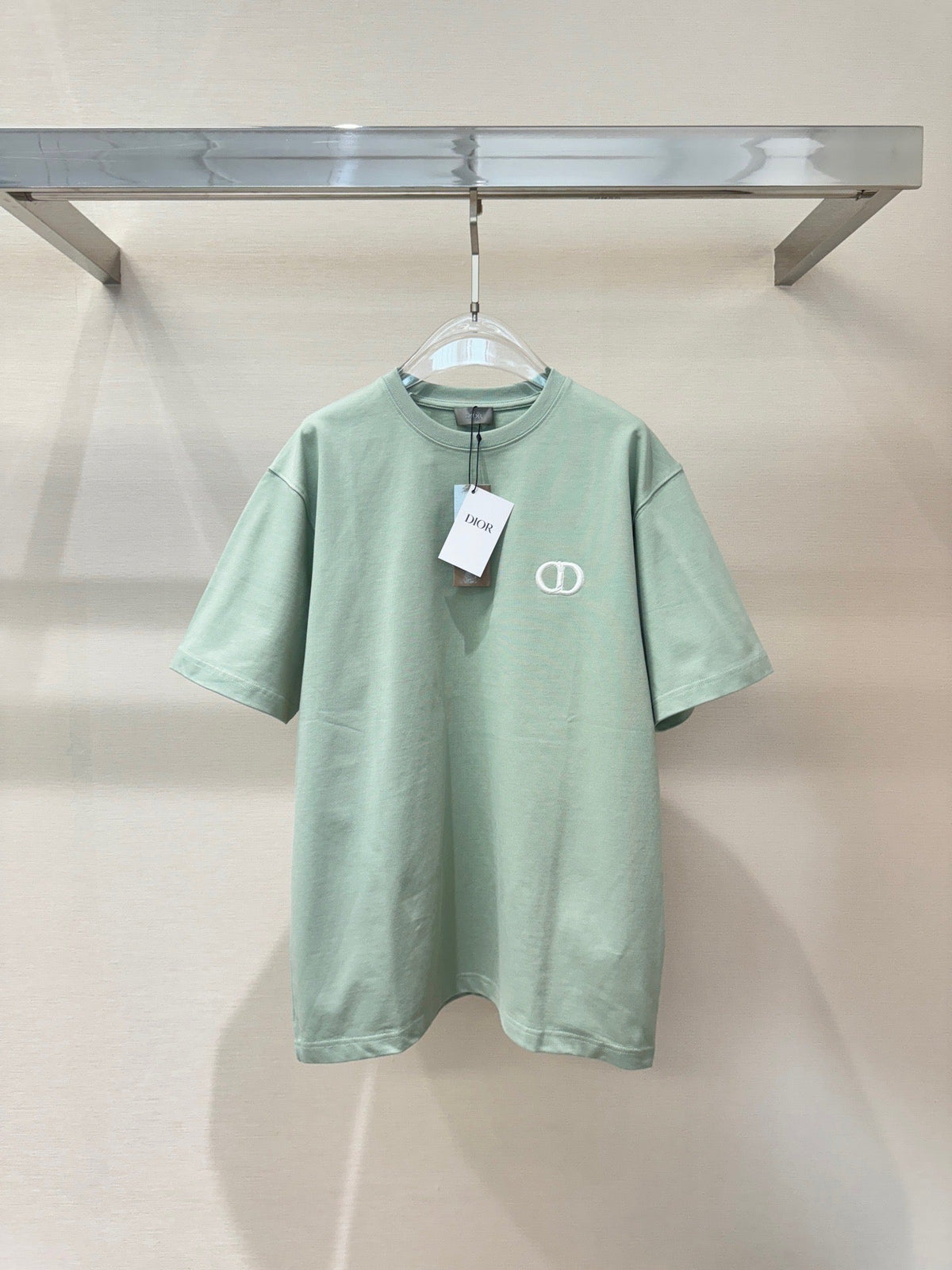 T-shirt CD Icon, coupe relax vert