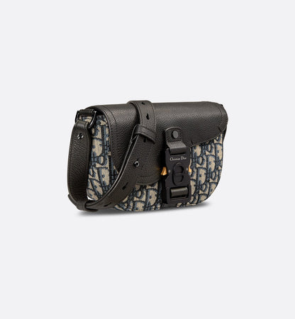 Mini sac Messenger à rabat Saddle Toile