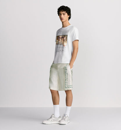 T-shirt imprimé Dior Heritage, coupe regular
