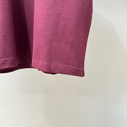 T-shirt CD Icon, coupe relax bordeaux