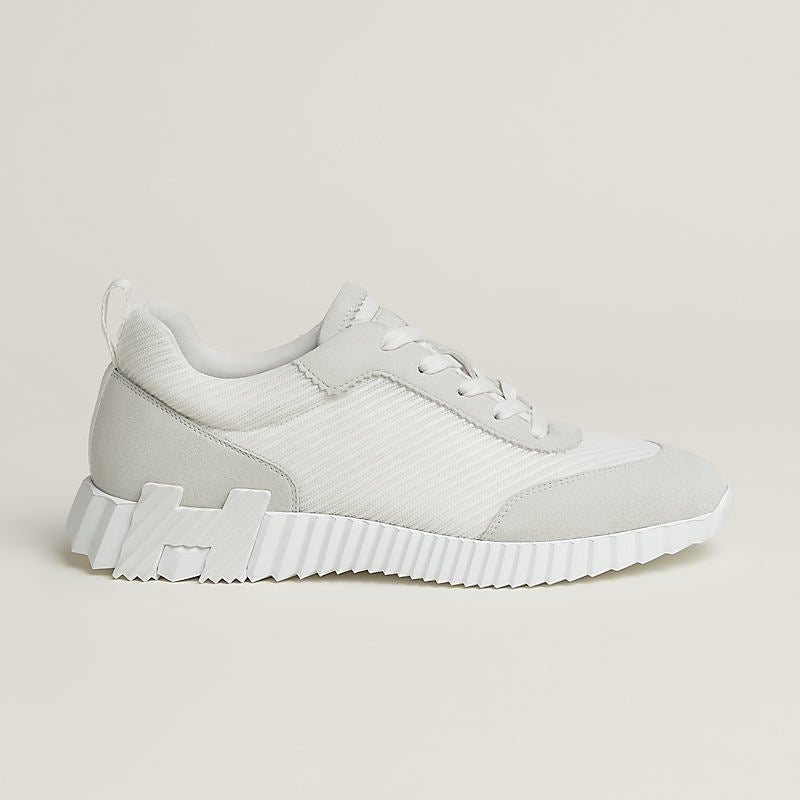 Sneakers hermes boucing full white