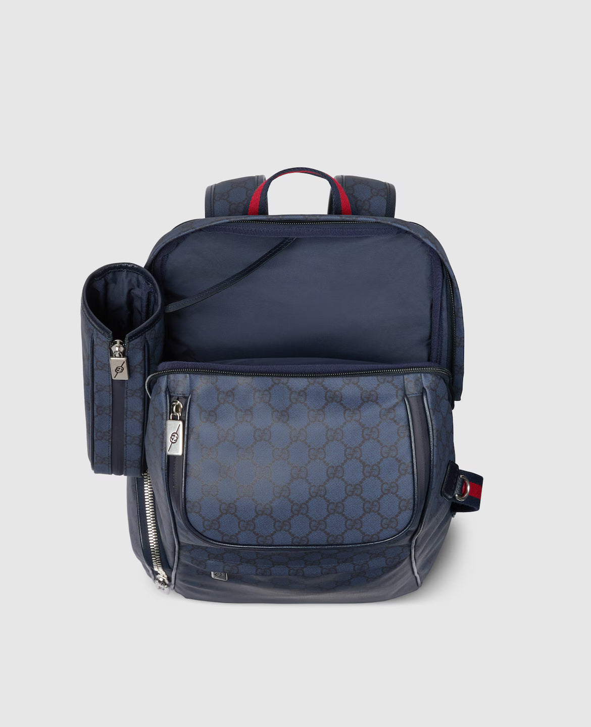 Sac à dos avec détail bande Web moyen format
