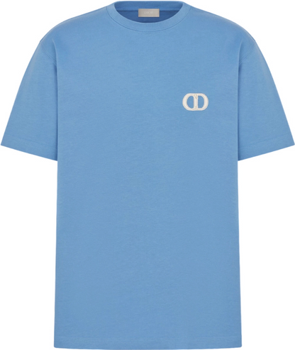 T-shirt CD Icon, coupe relax bleu