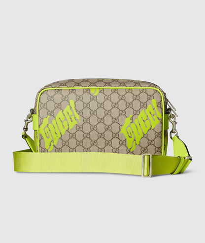 Sac à bandoulière avec imprimé moyen format