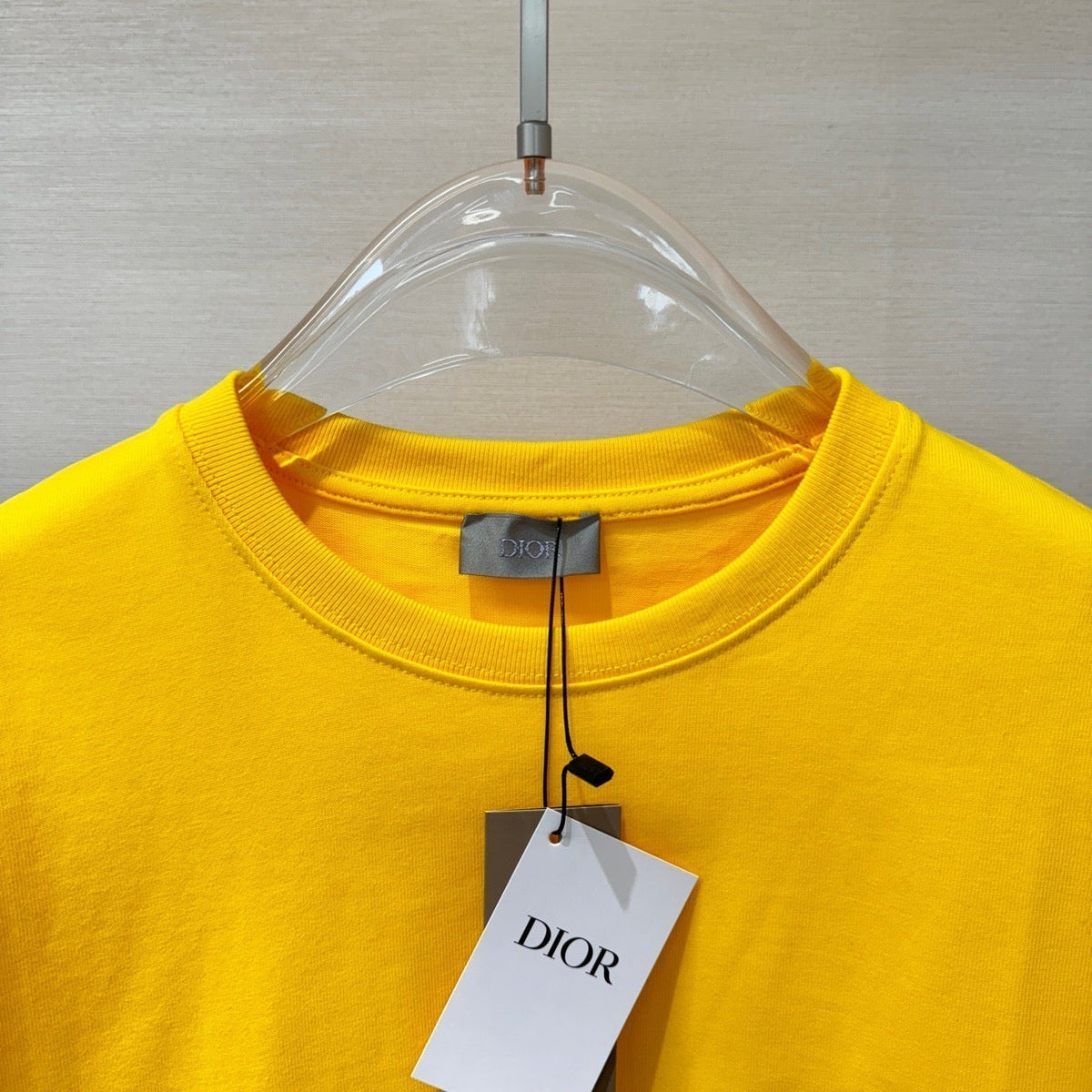 T-shirt CD Icon, coupe relax jaune