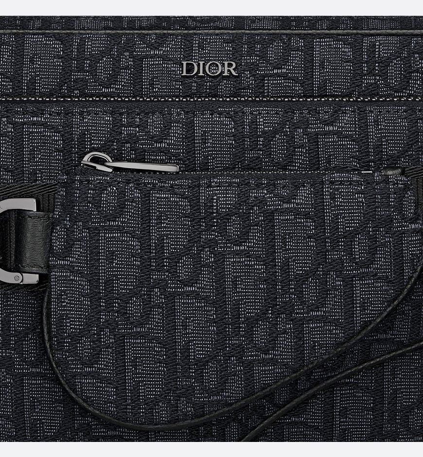 Triple Pouch Saddle Noir
