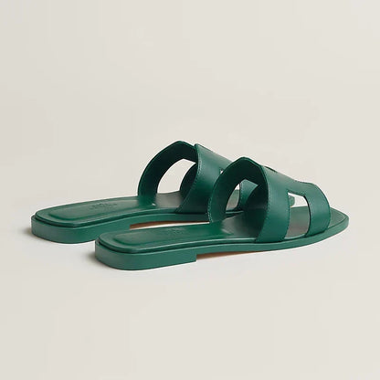 Hermes - Claquettes Vert viride